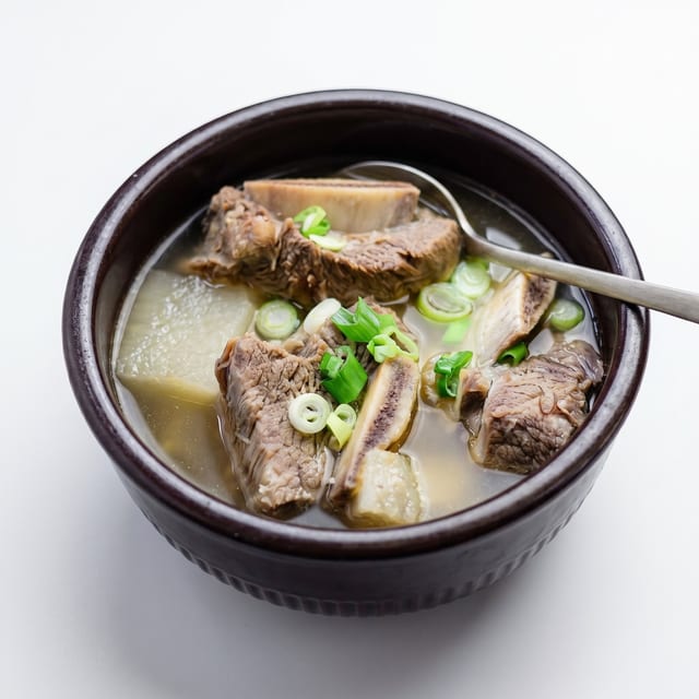 Galbee Tang (Short Rib Soup).