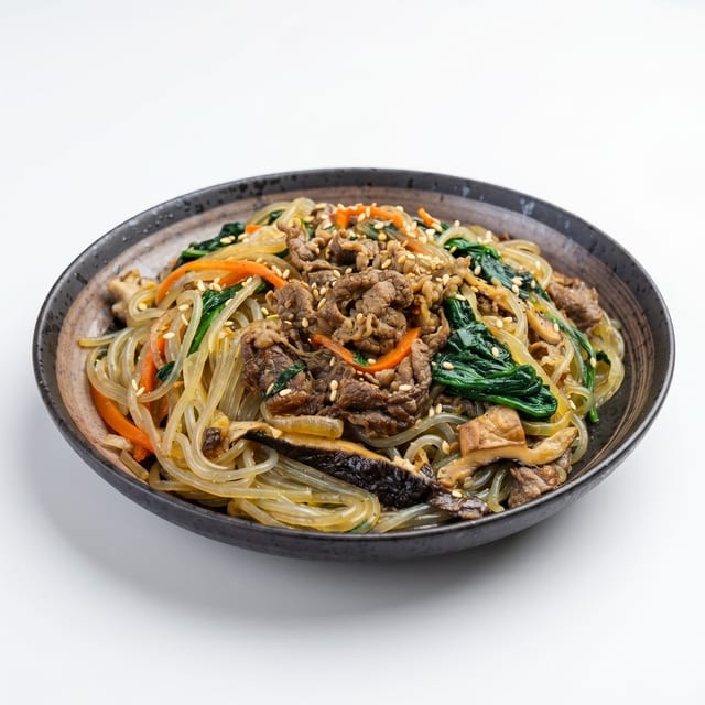 Sweet Potato Stir-Fried Noodles.
