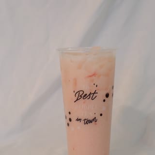 Strawberry Coconut Milk Tea