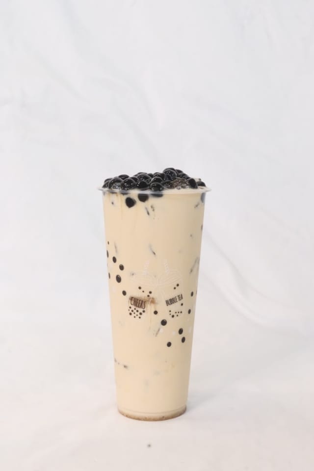 Green Milk Tea.