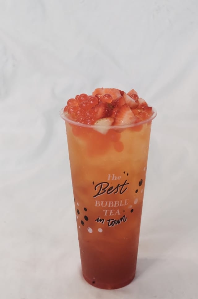Strawberry Fruit Tea.