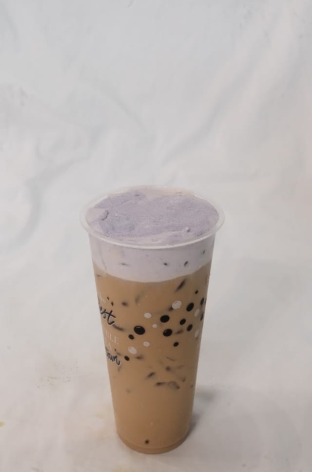 Ube Cream Coffee.