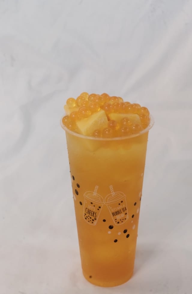 Mango Passion Fruit Tea.